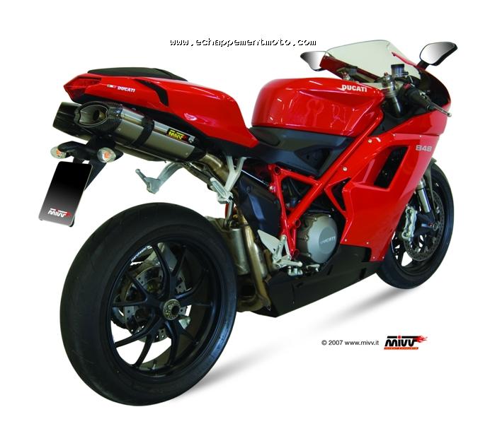 echappement moto DUCATI 848 MIVV SUONO